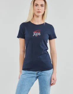 Tommy Jeans - TJW SKINNY ESSENTIAL LOGO 1 SS