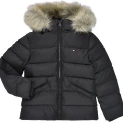 Tommy Hilfiger - ESSENTIAL DOWN FUR HOOD JACKET