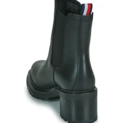 Tommy Hilfiger - ESSENTIAL MIDHEEL LEATHER BOOTIE