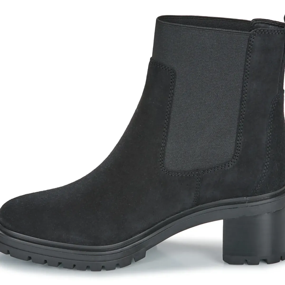 Tommy Hilfiger - FLAG MID HEEL SUEDE CHELSEA