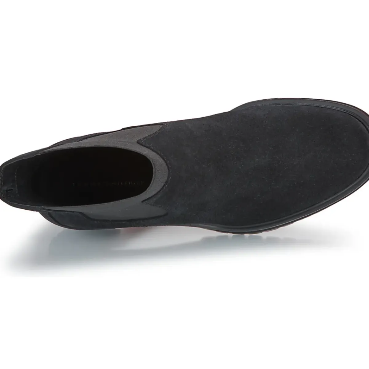 Tommy Hilfiger - FLAG MID HEEL SUEDE CHELSEA