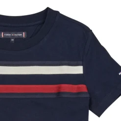 Tommy Hilfiger - GLOBAL STRIPE TEE S/S