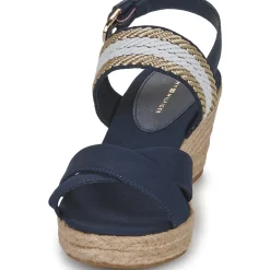 Tommy Hilfiger - GOLDEN WEBBING MID WEDGE