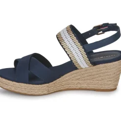 Tommy Hilfiger - GOLDEN WEBBING MID WEDGE