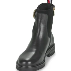 Tommy Hilfiger - THERMO MATERIAL MIX BELT BOOTIE