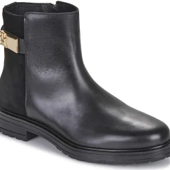 Tommy Hilfiger - TH LOGO LEATHER MIX CHELSEA