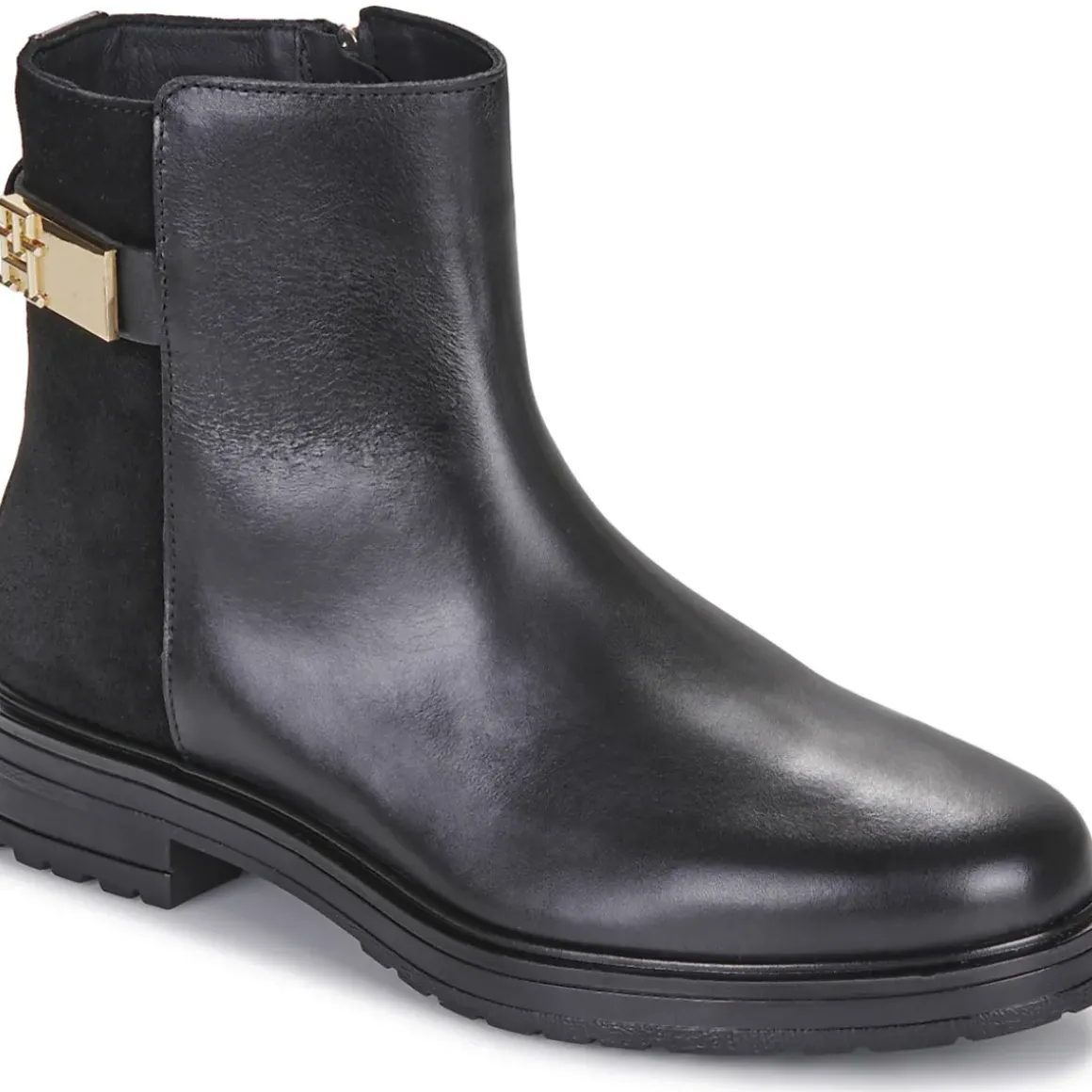 Tommy Hilfiger - TH LOGO LEATHER MIX CHELSEA