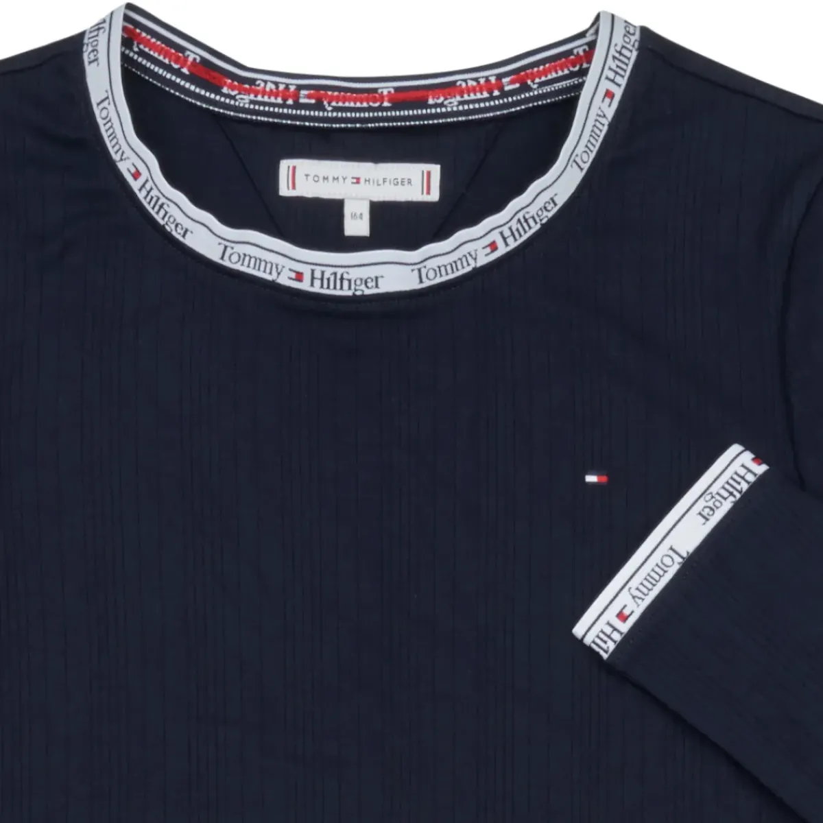 Tommy Hilfiger - TOMMY TAPE RIB DRESS