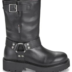 Tommy Jeans - TJW URBAN BIKER BOOT LEATHER