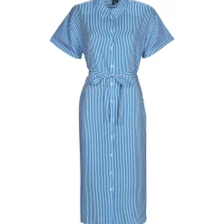 Vero Moda - VMBUMPY SS CALF SHIRT DRESS NOOS