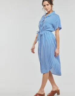 Vero Moda - VMBUMPY SS CALF SHIRT DRESS NOOS