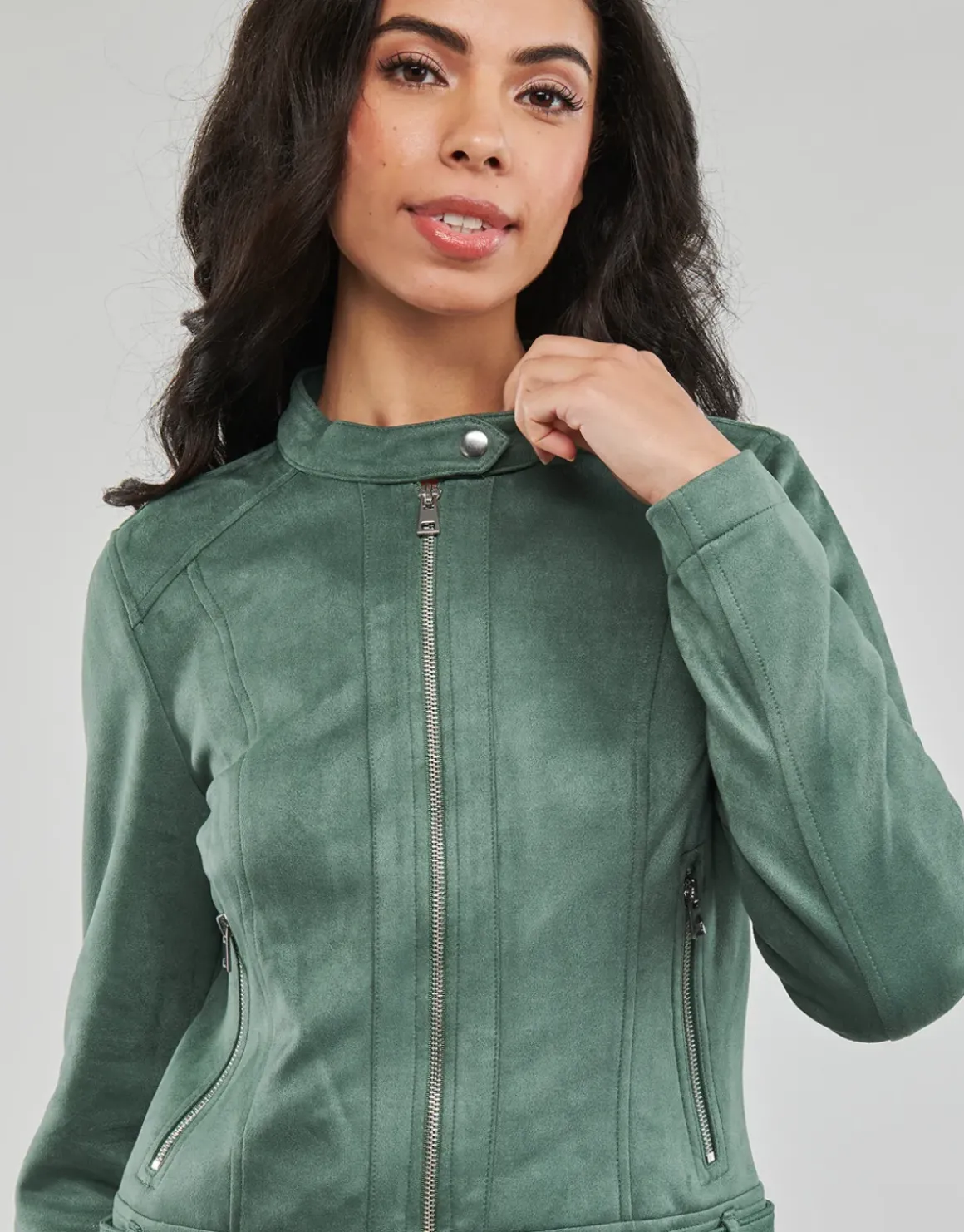 Vero Moda - VMJOSE MARI SHORT FAUX SUEDE JACKET BOOS