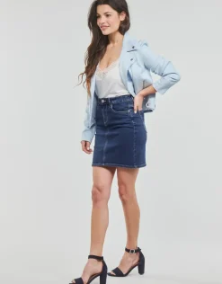 Vero Moda - VMLUNA HR DENIM SKIRT MIX GA