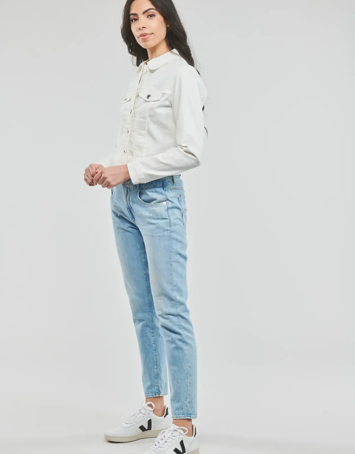 Vero Moda - VMLUNA LS SLIM DNM JACKET MIX GA NOOS