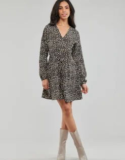 Vero Moda - VMNAJA LS SHORT DRESS WVN GA NOOS