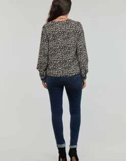 Vero Moda - VNMNAJA LS V NECK PLEAT SHIRT