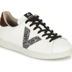 Victoria - TENIS EFECTO PIEL GLITTER