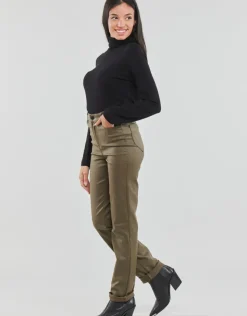 Vila - VICOMMIT COATED HW STRAIGHT PANT