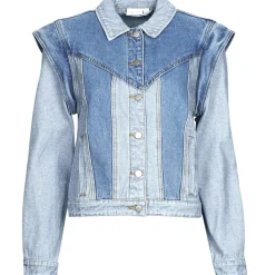 Vila - VIMALUSA L/S 2IN1 DENIM