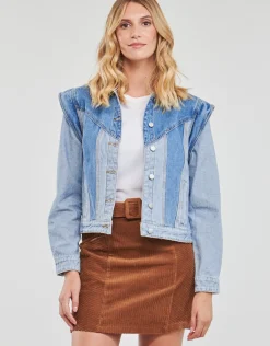 Vila - VIMALUSA L/S 2IN1 DENIM