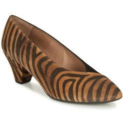 Wonders - I7601-ZEBRATO-CUERO-ANTE-NEGRO